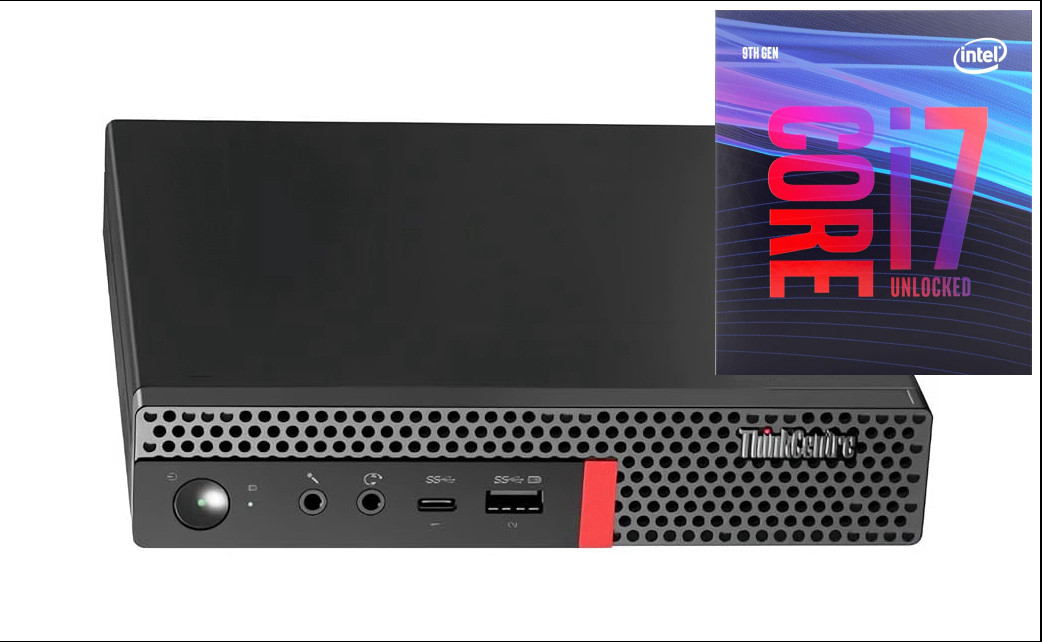 BESTYLISH ThinkCentre Tiny PC- Core i7 (9th Gen) [8 Cores, 8 Threads, Upto 4.70 GHz] [URM] Intel® Core™ i7 (9th Generation) Processor [12MB Cache, Up to 4.70 GHz] (32 GB RAM/Integrated Intel® Ultra HD 630 Graphics/1 TB SSD Capacity/Windows 11 Pro) Microtower with MS Office image 1