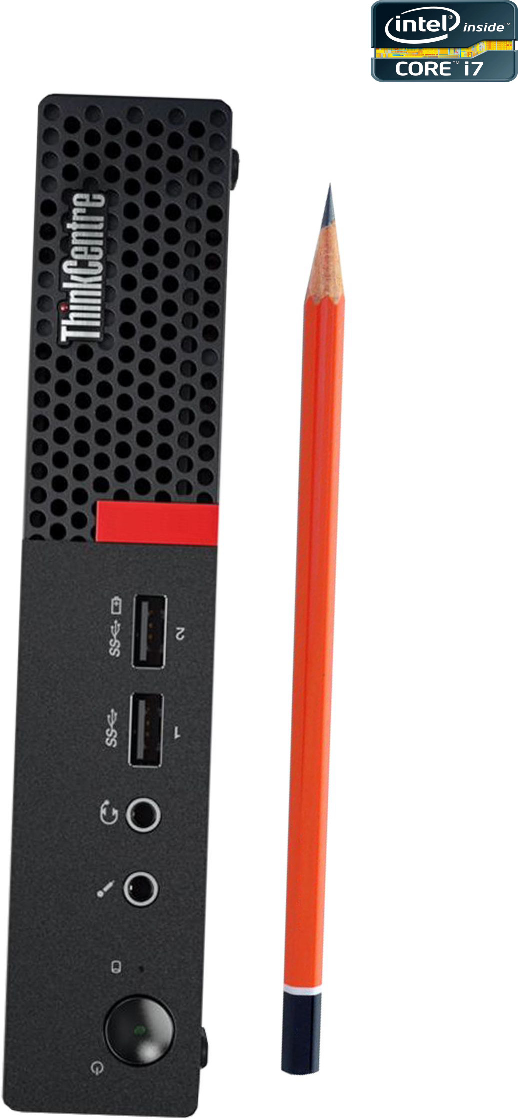 NCS (NIDHI COMPUTER SOLUTIONS) Core™ i7 (6th Gen) [4 Cores, 8 Threads, 3.40 GHz] - ThinkCentre Micro PC [QPS] Intel Core i7-6700 [4 Cores, 8 Threads] - Lenovo Tiny PC (32 GB RAM/Intel® UHD 530 Graphics/1 TB SSD Capacity/Windows 11 Pro) Gaming Tower with MS Office image 1