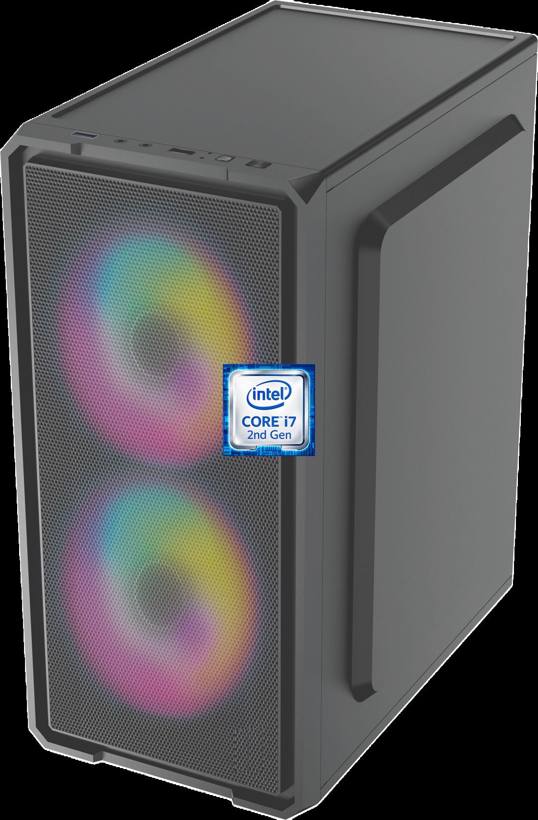 Hayyo Intel® Core™ i7 (2nd Gen) Quad Core Processor [ILK-N5] Gaming PC with RGB Fans | Intel Core i7 - 2600 Quad Core Processor (8 GB RAM/Intel UHD 4K Graphics/256 GB SSD Capacity/Windows 11 Pro) Gaming Tower with MS Office-image-41