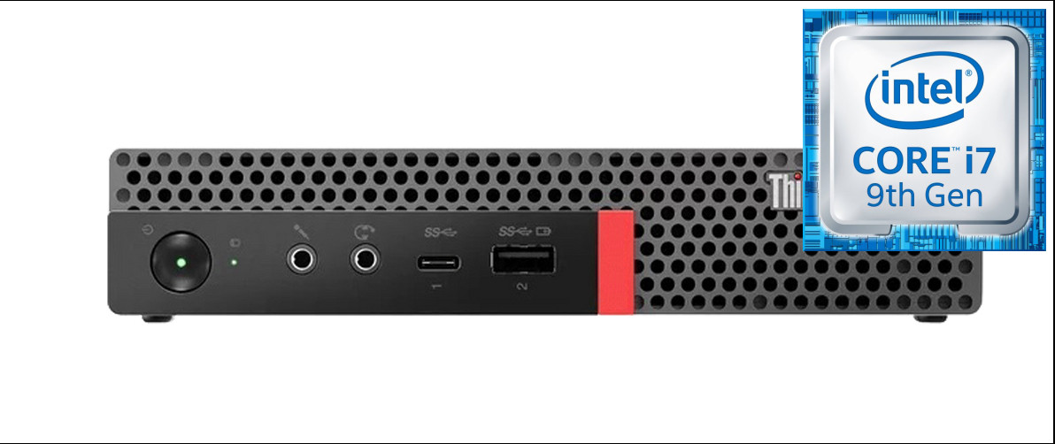 RATNARAJ COMPUTER SYSTEMS ThinkCentre Tiny Desktop | Core™ i7 - 9700 [8 Cores, 8 Threads, 3.00 GHz] [MHM] Core i7 (9th Gen) [8 Cores, 8 Threads, 3.00 GHz] (32 GB RAM/Integrated Intel® Ultra HD 4K 630 Graphics/1 TB SSD Capacity/Windows 11 Pro) Mid Tower with MS Office image 1