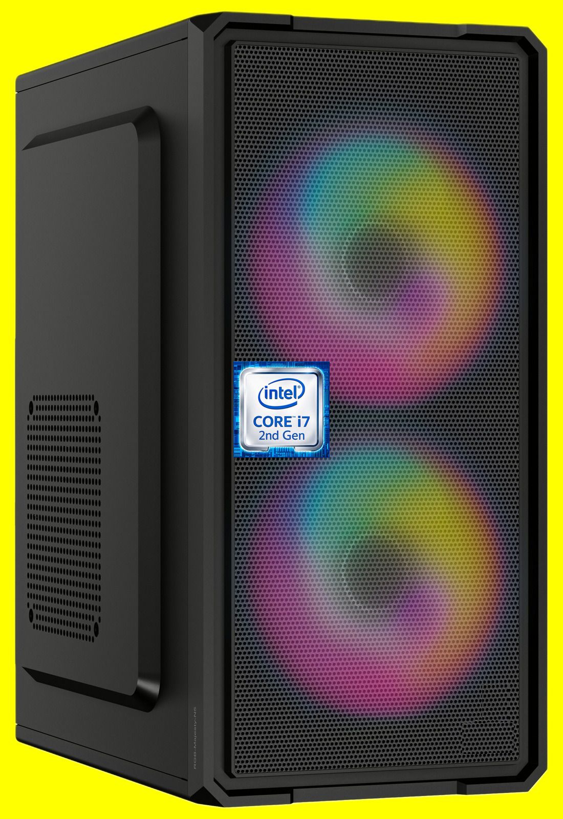 Hayyo Core i7 (2nd Gen) Quad Core Processor [8MB Smart Cache, 3.40 GHz] [FVR-N5] Gaming PC | RGB-Majesty-N5 | Intel Core i7-2600 Quad Core Processor (8 GB RAM/Intel® UHD 2000 Graphics/256 GB SSD Capacity/Windows 11 Pro) Mini Tower with MS Office-image-46