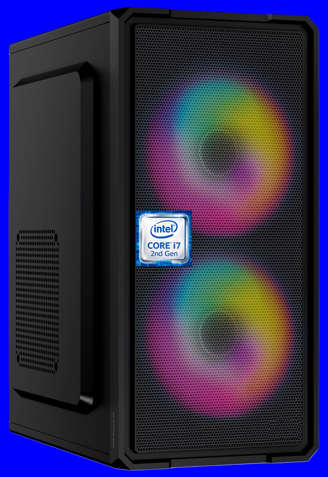 Bestarc Intel® Core™ i7-2600 Quad Core Processor [8MB Cache, Up to 3.80 GHz] [IJC-N5] Dual RGB Fans | Gaming PC | Intel® Core™ i7 - 2600 Processor (8 GB RAM/Intel UHD 2000 Graphics/256 GB SSD Capacity/Windows 11 Pro) Gaming Tower with MS Office-image-36