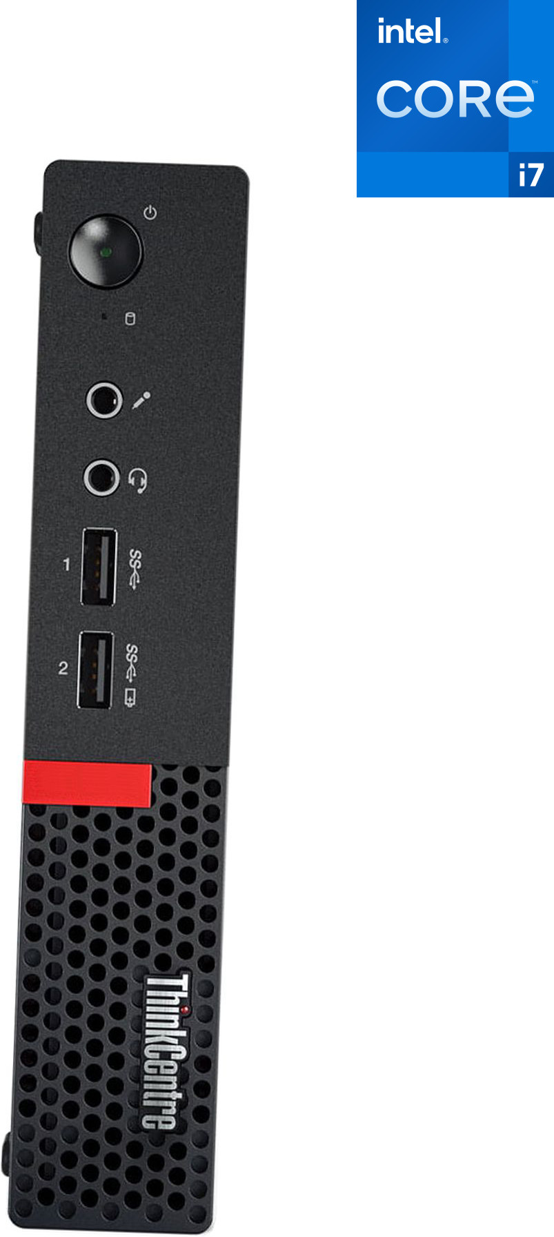 NCS Core™ i7 (6th Gen) [8MB Cache, Up to 4.00 GHz] - ThinkCentre Mini CPU [CWA] Intel Core i7 - 6700 (32 GB RAM/Intel UHD 530 Graphics/1 TB SSD Capacity/Windows 11 Pro) Microtower with MS Office image 1