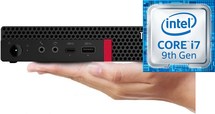 RATNARAJ COMPUTER SYSTEMS Core™ i7-9700 [8 Cores, 8 Threads, Upto 4.70 GHz]-ThinkCentre Tiny PC [DXD] Core™ i7 (9th Gen) Processor [8 Cores, 8 Threads, 3.00 GHz] (32 GB RAM/Integrated Intel® Ultra HD 4K 630 Graphics/1 TB SSD Capacity/Windows 11 Pro) Mid Tower with MS Office image 1