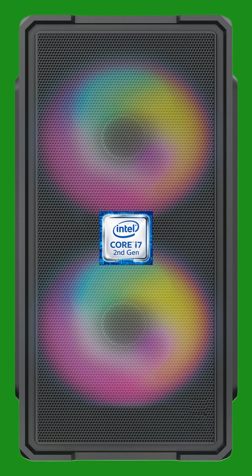 Longan Core i7 - 2600 Processor [4 Cores, 8 Threads, 3.40 GHz] [GEL-N5] Dual RGB Fans | Intel® Core™ i7-2600 Processor (8 GB RAM/Intel UHD Graphics/256 GB SSD Capacity/Windows 11 Pro) Mini Tower with MS Office-image-20
