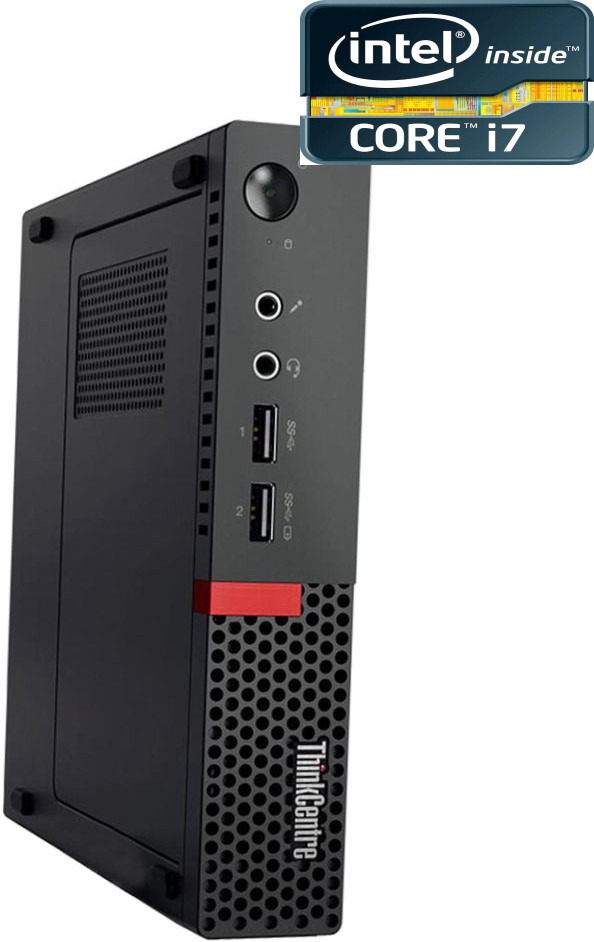 RATNARAJ COMPUTER SYSTEMS Core™ i7 (6th Gen) [4 Cores, 8 Threads, 3.40 GHz] - ThinkCentre Micro PC [IDM] Intel Core i7-6700 [4 Cores, 8 Threads] (32 GB RAM/Intel® HD 530 4K Graphics/1 TB SSD Capacity/Windows 11 Pro) Mid Tower with MS Office image 1