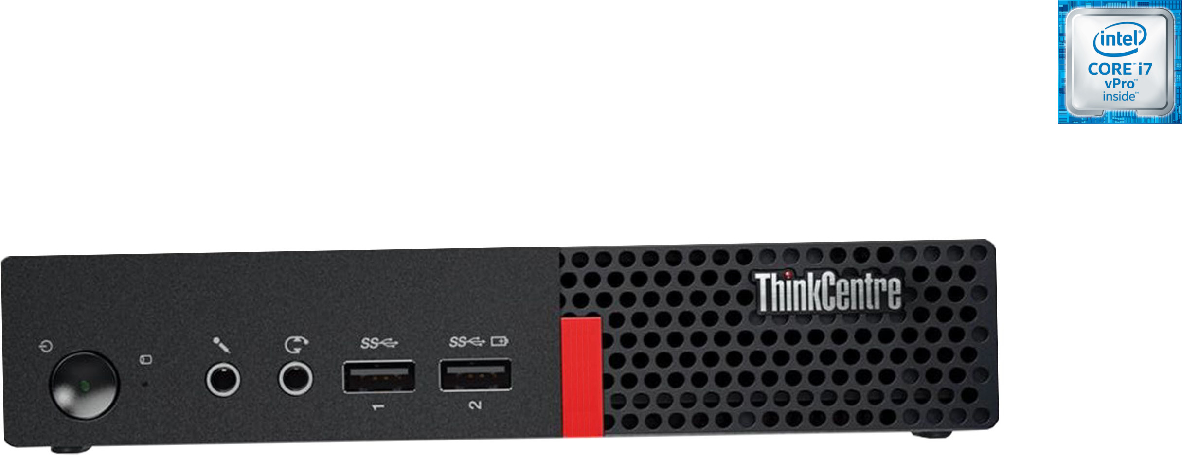 NCS Core™ i7 (6th Gen) [4 Cores, 8 Threads] - ThinkCentre Mini CPU [NJY] Intel Core i7-6700 [4 Cores, 8 Threads, 3.40 GHz] (32 GB RAM/Intel UHD 530 4K Graphics/1 TB SSD Capacity/Windows 11 Pro) Mid Tower with MS Office image 1