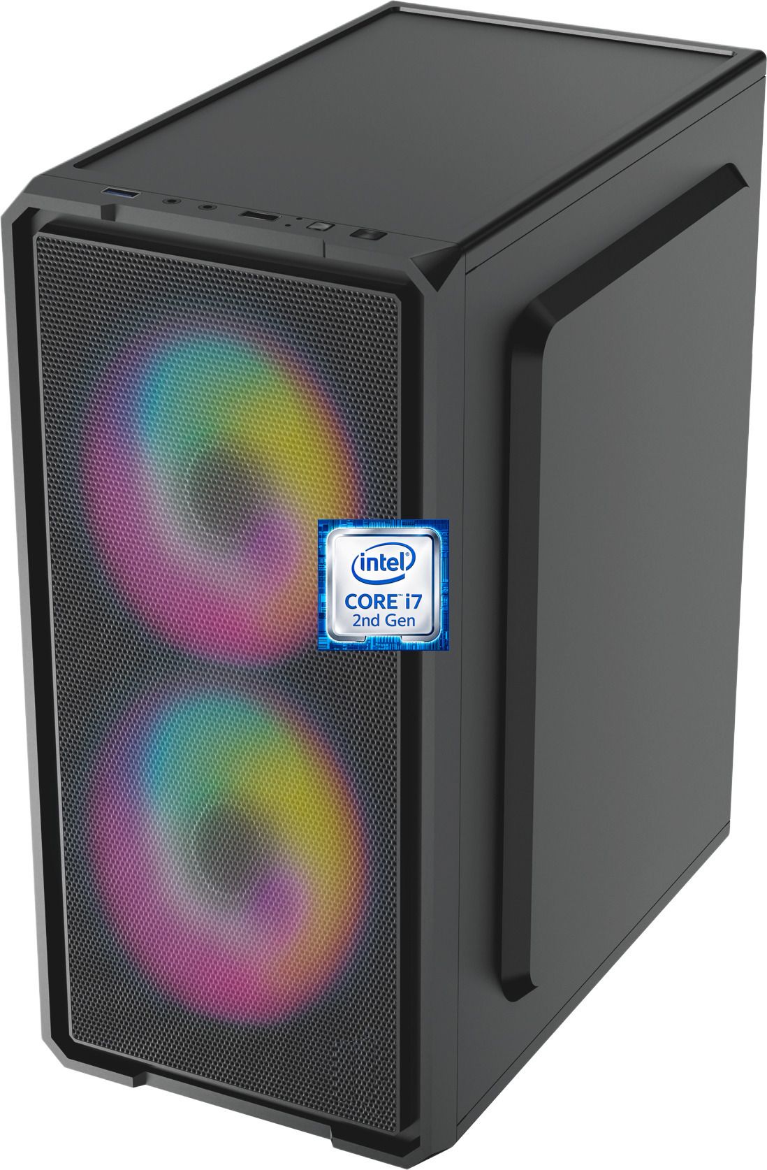 ODPRIDE Core i7 - 2600 Processor [4 Cores, 8 Threads, Up to 3.80 GHz] [EPF-N5] Gaming PC with RGB Fans | Intel® Core™ i7-2600 Processor (8 GB RAM/Intel® HD Graphics/256 GB SSD Capacity/Windows 11 Pro) Mini Tower with MS Office-image-21