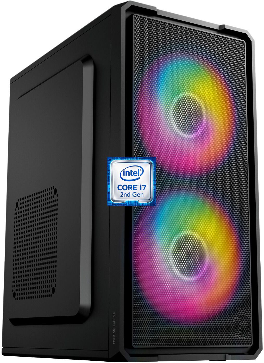 Correngo Core i7 - 2600 Processor [FBV-N5] Gaming Computer with RGB Fans | Intel® Core™ i7-2600 Quad Core Processor (8 GB RAM/Intel® UHD 4K Graphics/256 GB SSD Capacity/Windows 11 Pro) Mini Tower with MS Office-image-18