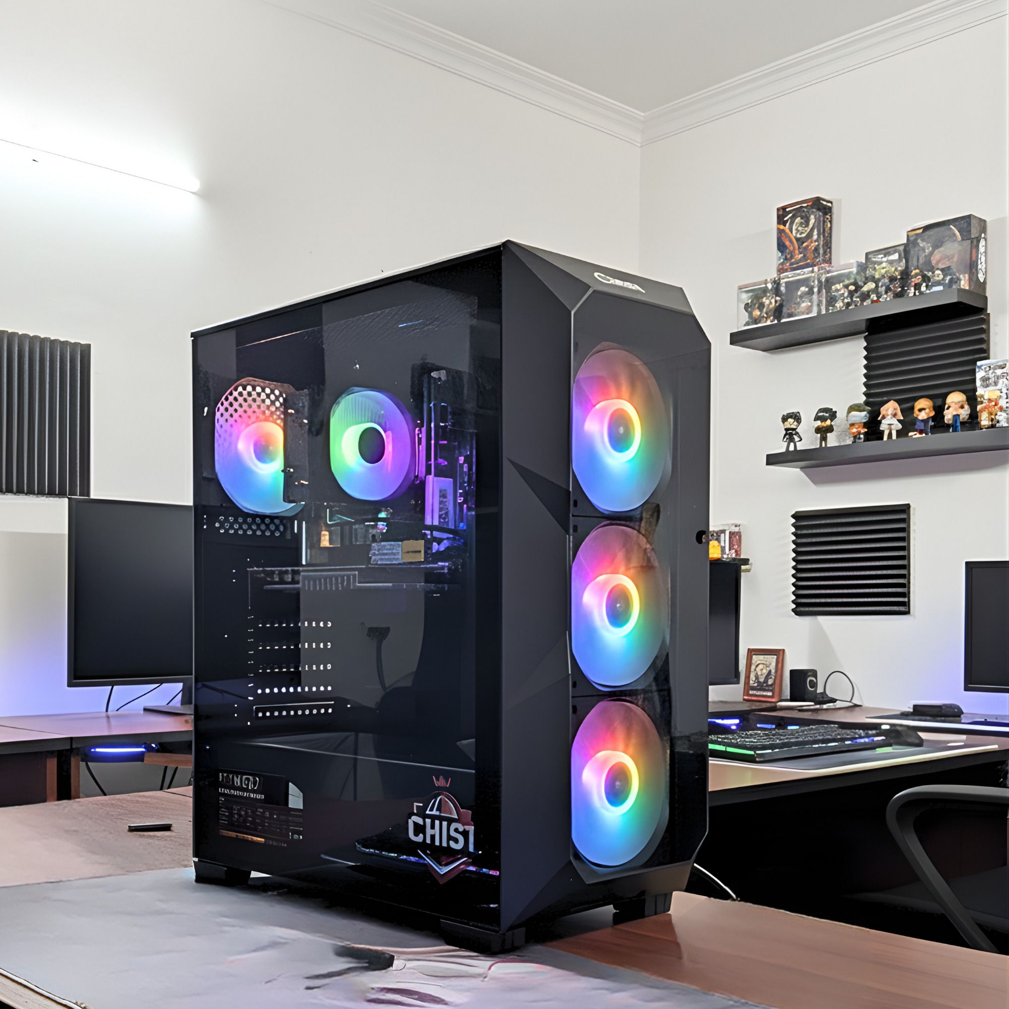 chist CR53 RYZEN 5 3400G (16 GB RAM/NA Graphics/512 GB SSD Capacity/Windows 11 Pro) Full Tower