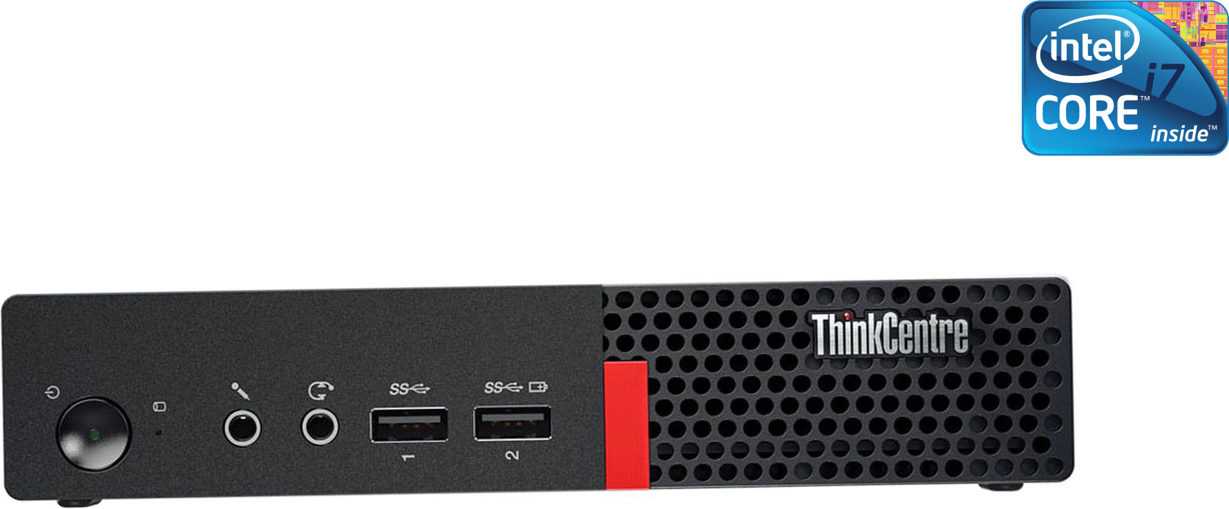 NCS Core™ i7 - 6700 [4 Cores, 8 Threads] - ThinkCentre Tiny CPU [HDX] Intel Core i7 (6th Gen) [4 Cores, 8 Threads, 3.40 GHz] - Tiny PC (32 GB RAM/Intel® HD 530 4K Graphics/1 TB SSD Capacity/Windows 11 Pro) Microtower with MS Office image 1