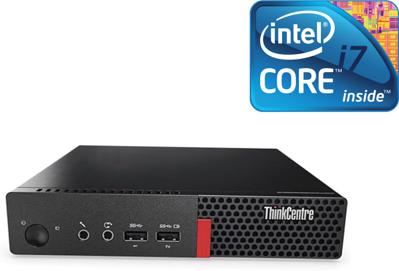 NCS Core i7-6700 [4 Cores, 8 Threads, 3.40 GHz] - ThinkCentre Mini CPU [ASY] Lenovo Mini PC - Intel® Core™ i7 (6th Generation) Processor [4 Cores, 8 Threads] (32 GB RAM/Intel HD 530 4K Graphics/1 TB SSD Capacity/Windows 11 Pro) Gaming Tower with MS Office image 1