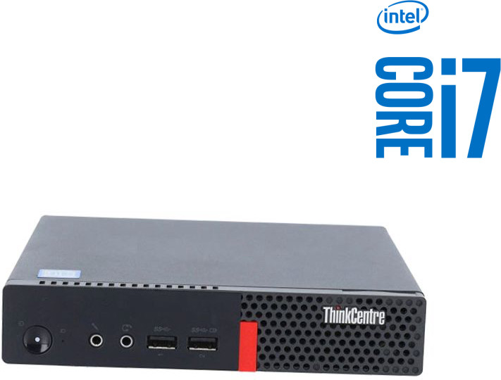 COMPUTER WIZARDS Intel Core i7 (6th Gen) [8MB Cache, Up to 4.00 GHz] ThinkCentre Micro CPU [HEL] Core™ i7 - 6700 - LENOVO Mini PC (32 GB RAM/Intel UHD 4K Graphics/1 TB SSD Capacity/Windows 11 Pro) Gaming Tower with MS Office image 1