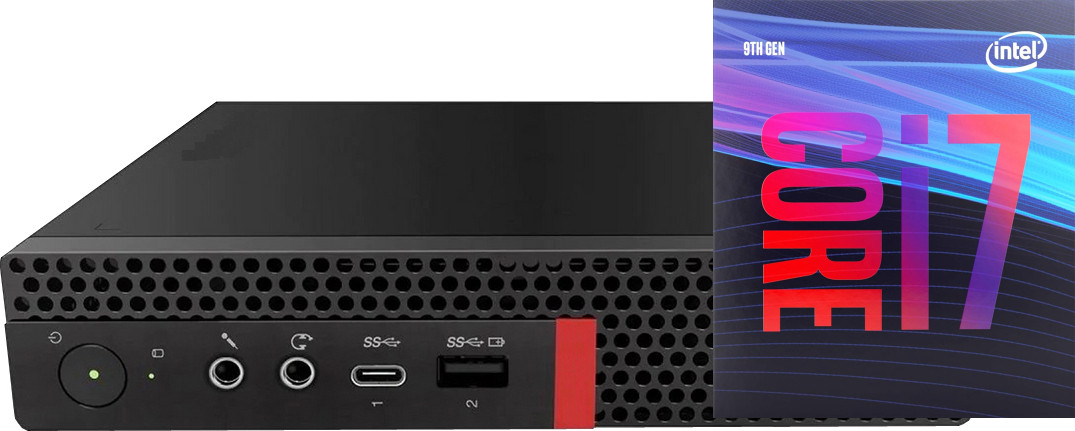 NCS (NIDHI COMPUTER SOLUTIONS) ThinkCentre Mini Desktop | Core i7-9700 Processor [DYG] Core™ i7 - 9700 Processor (32 GB RAM/Intel® UHD 4K 630 Graphics/1 TB SSD Capacity/Windows 11 Pro) Microtower with MS Office image 1