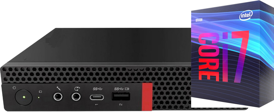 NICE COMPUTERS Core i7 (9th Generation) Octa-Core Processor | ThinkCentre Tiny PC [SNW] Intel Core i7-9700 Octa-Core Processor (32 GB RAM/Integrated Intel® Ultra HD 630 Graphics/1 TB SSD Capacity/Windows 11 Pro) Mini Tower with MS Office image 1