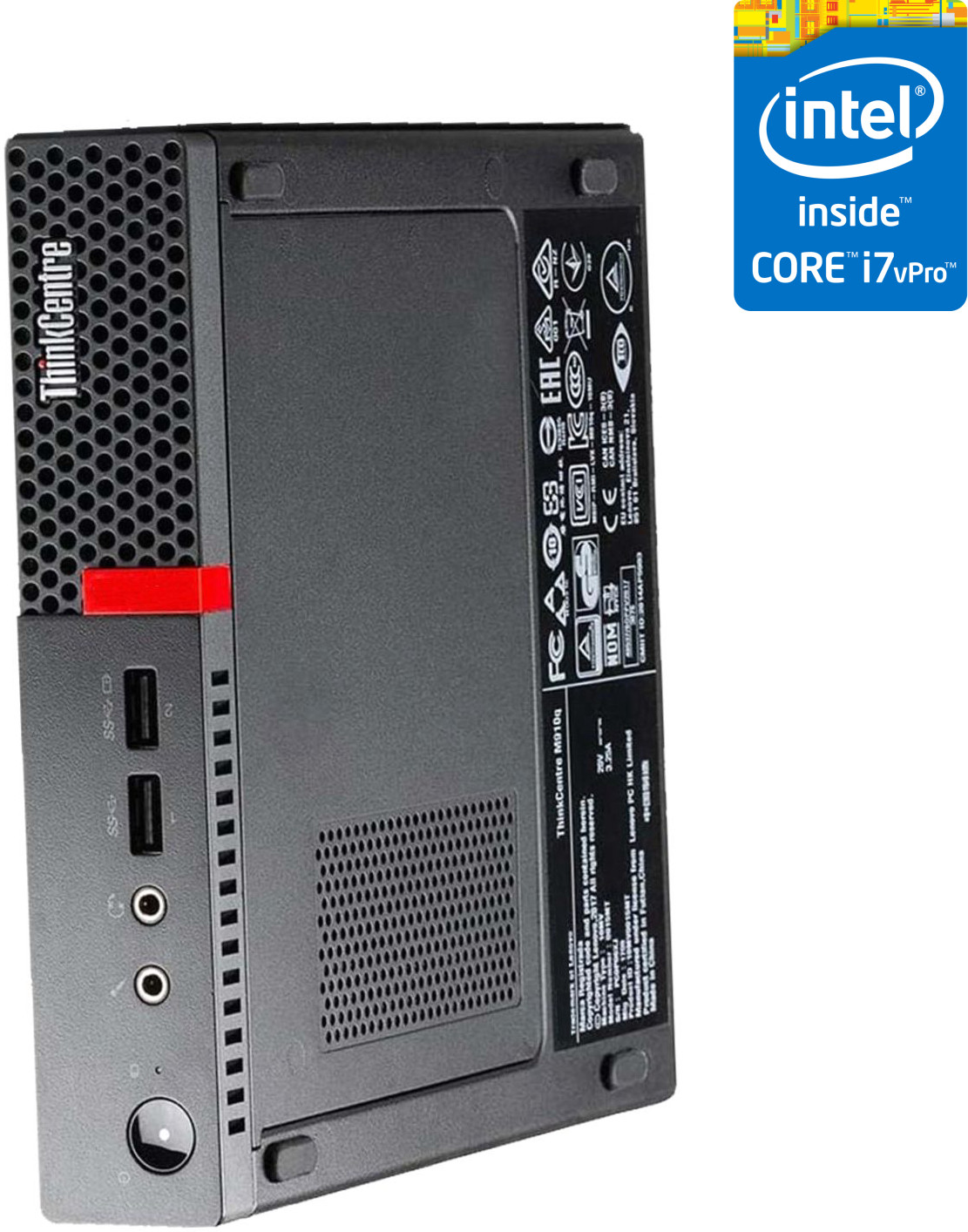 RATNARAJ COMPUTER SYSTEMS ® Core™ i7 - 6700 [4 Cores, 8 Threads] - ThinkCentre Micro Desktop [UPF] Core i7 (6th Gen) Processor [4 Cores, 8 Threads, 3.40 GHz] - LENOVO Tiny PC (32 GB RAM/Intel UHD 530 4K Graphics/1 TB SSD Capacity/Windows 11 Pro) Mid Tower with MS Office image 1