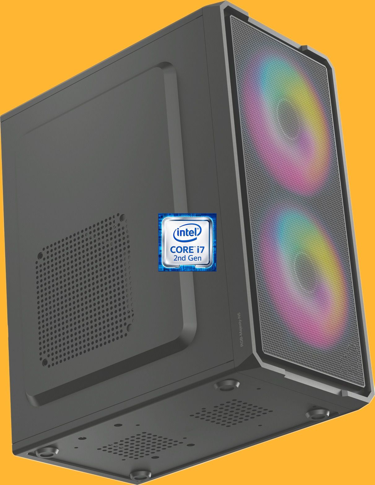 Safal Kisan Core i7-2600 Processor [8MB Smart Cache, 3.40 GHz] [FSK-N5] Core i7 - 2600 Processor | Gaming Computer with RGB Fans (8 GB RAM/Intel® HD 4K Graphics/256 GB SSD Capacity/Windows 11 Pro) Mini Gaming Tower with MS Office-image-27