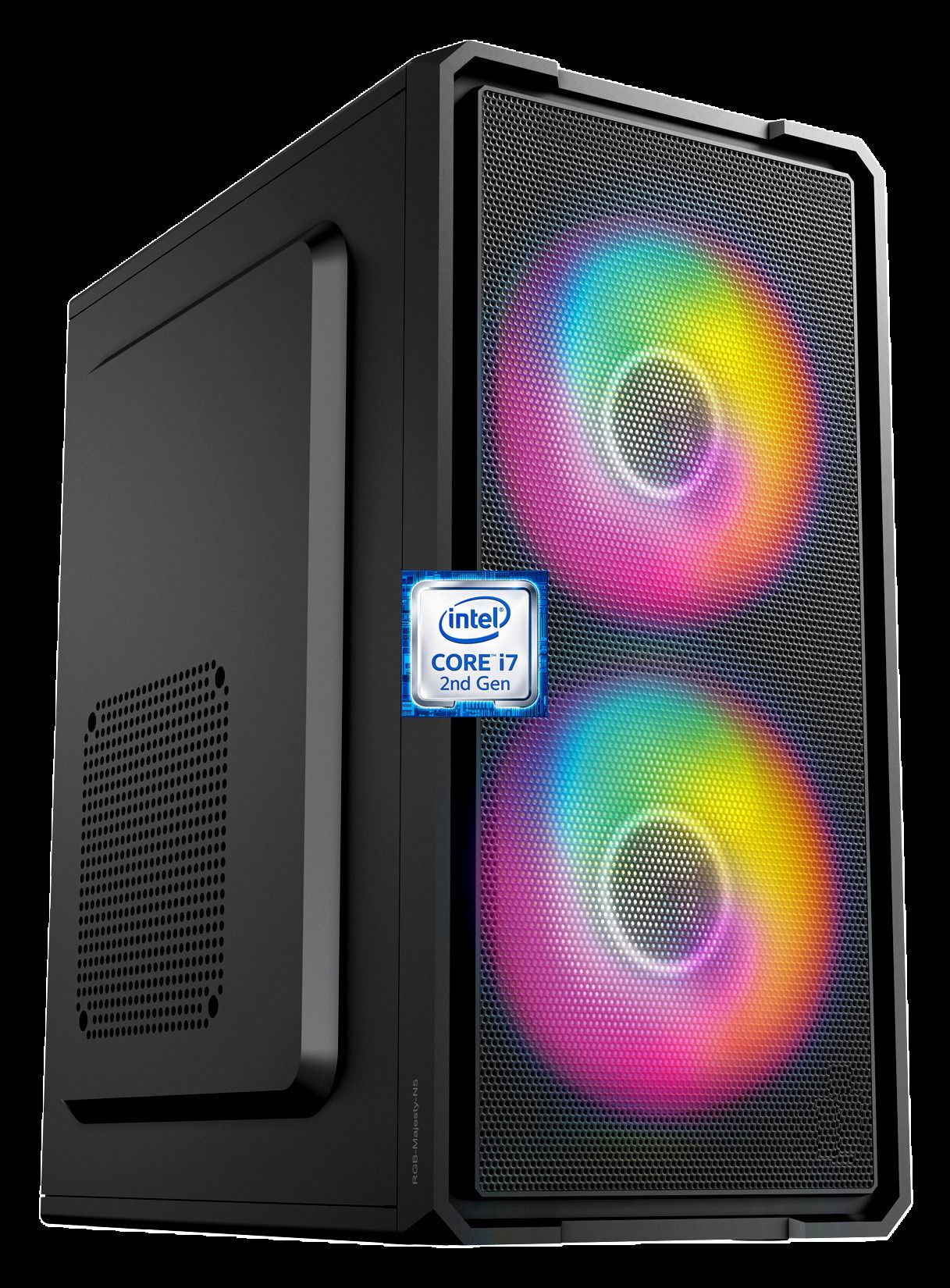 Longan Intel® Core™ i7-2600 Processor [8MB Smart Cache, Up to 3.80 GHz] [EYA-N5] RGB-Majesty-N5 | Gaming PC | Intel Core i7 - 2600 Processor (8 GB RAM/Intel UHD 4K Graphics/256 GB SSD Capacity/Windows 11 Pro) Gaming Tower with MS Office-image-16