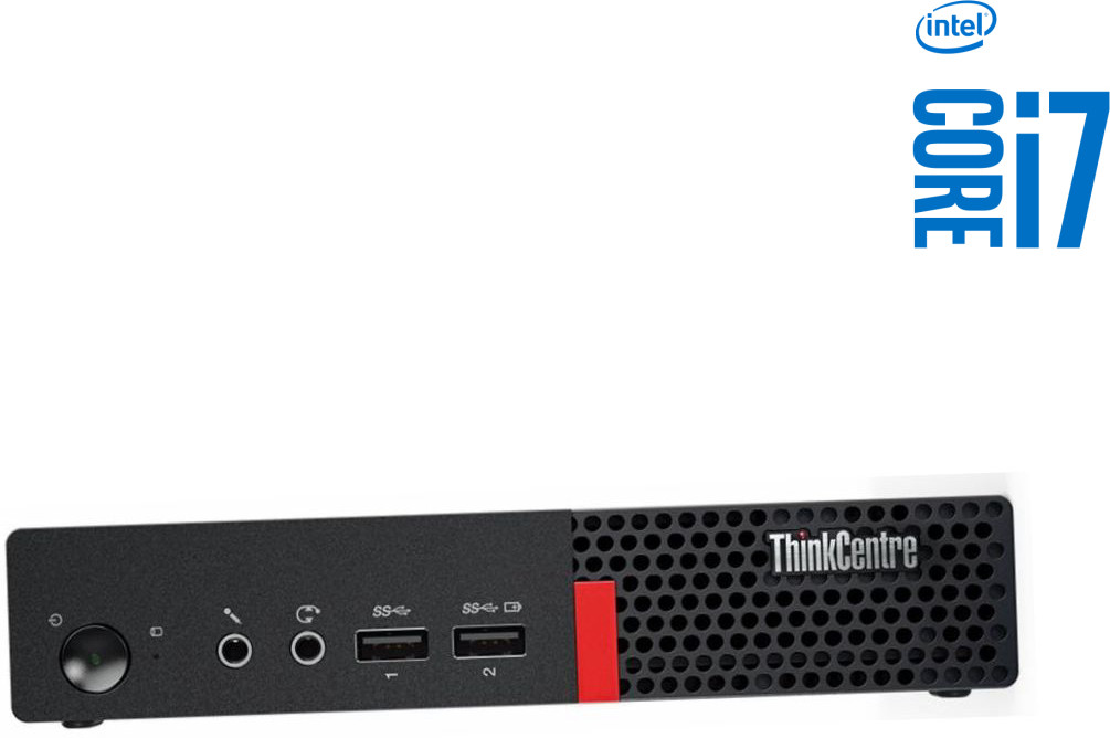 NCS Core i7 - 6700 [8MB Cache, Up to 4.00 GHz] - ThinkCentre Tiny Desktop [KJL] Intel® Core™ i7 (6th Gen) - Lenovo Tiny PC (32 GB RAM/Intel® HD 530 4K Graphics/1 TB SSD Capacity/Windows 11 Pro) Gaming Tower with MS Office image 1
