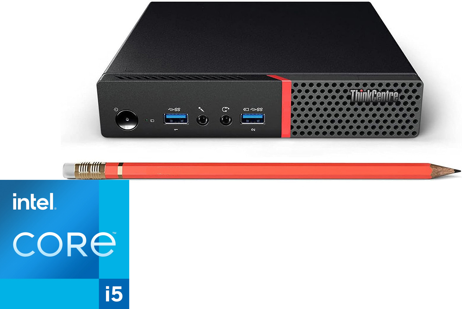 BESTYLISH ThinkCentre Tiny PC | i5-6500 Processor [6MB Smart Cache, 3.20 GHz] | S/N: BHOLB ® | Lenovo Tiny PC Intel® Core™ i5 Processor (6th Generation) (16 GB RAM/Intel® HD 530 Graphics/256 GB SSD Capacity/Windows 11 Pro) Mini Tower with MS Office image 1