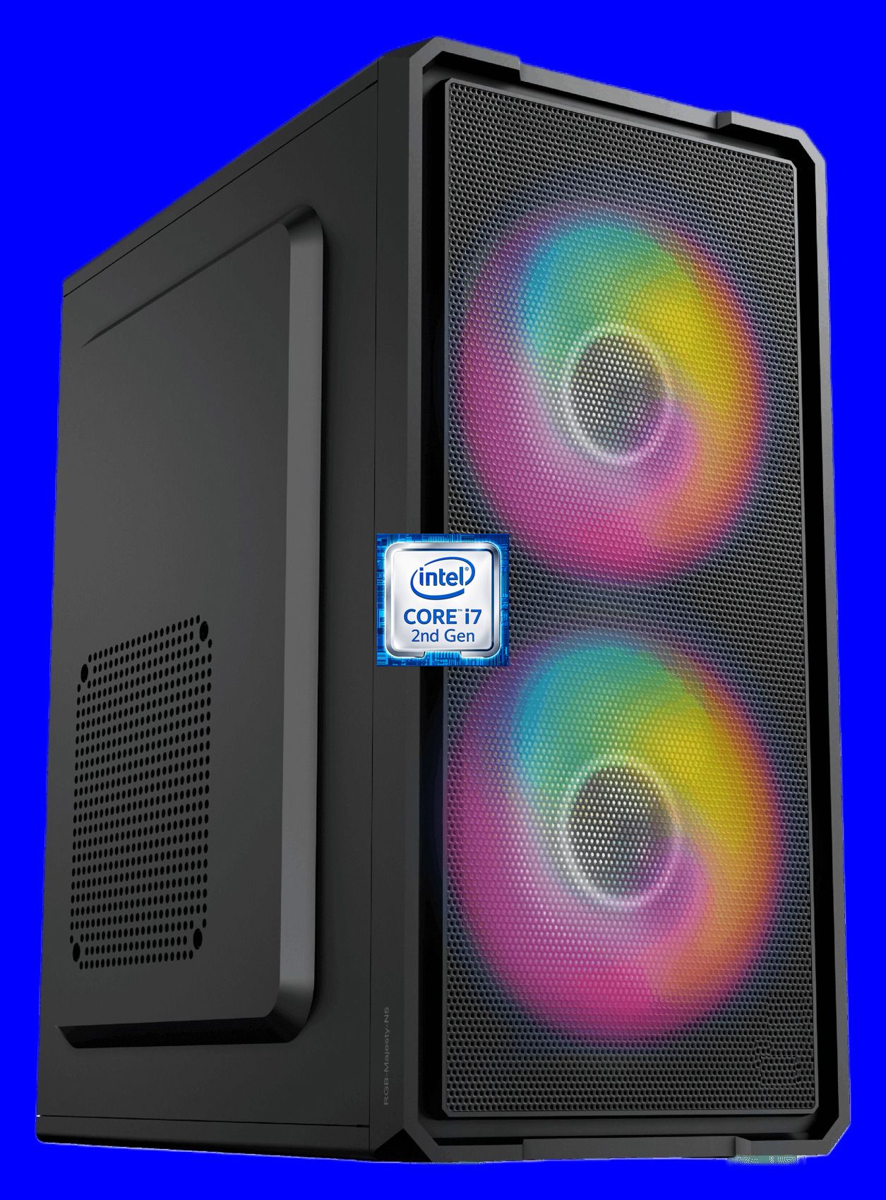 Shop New Core i7-2600 Processor [8MB Smart Cache, Up to 3.80 GHz] [GUS-N5] Core i7 - 2600 Processor | RGB-Majesty-N5 (8 GB RAM/Intel® UHD Graphics/256 GB SSD Capacity/Windows 11 Pro) Mini Gaming Tower with MS Office-image-49