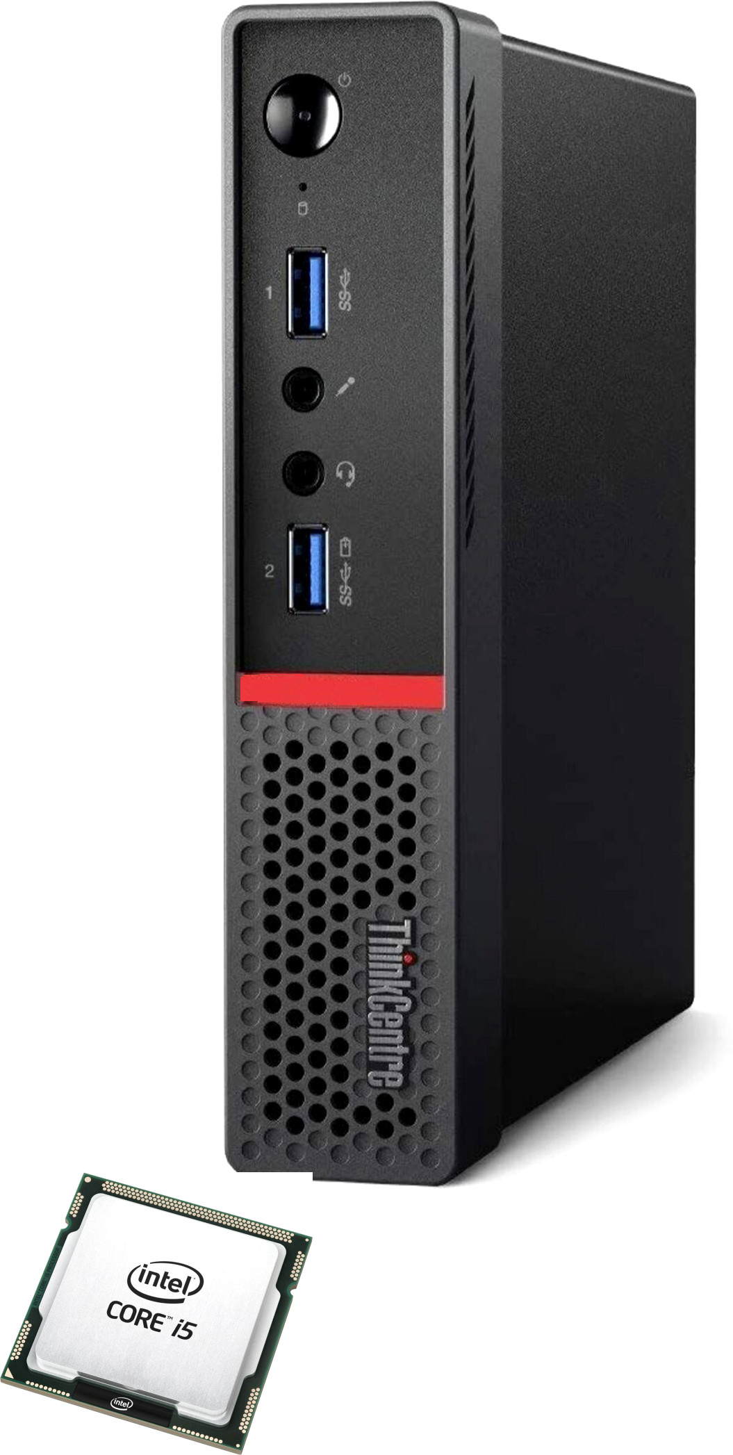BESTYLISH ThinkCentre Tiny PC | i5-6500 Processor [6MB Smart Cache, 3.20 GHz] | S/N: BHLHQ Intel® Core™ i5-6500 [6MB Smart Cache, Up to 3.60 GHz] (16 GB RAM/Intel® HD 530 Graphics/1 TB SSD Capacity/Windows 11 Pro) Mini Tower with MS Office image 1