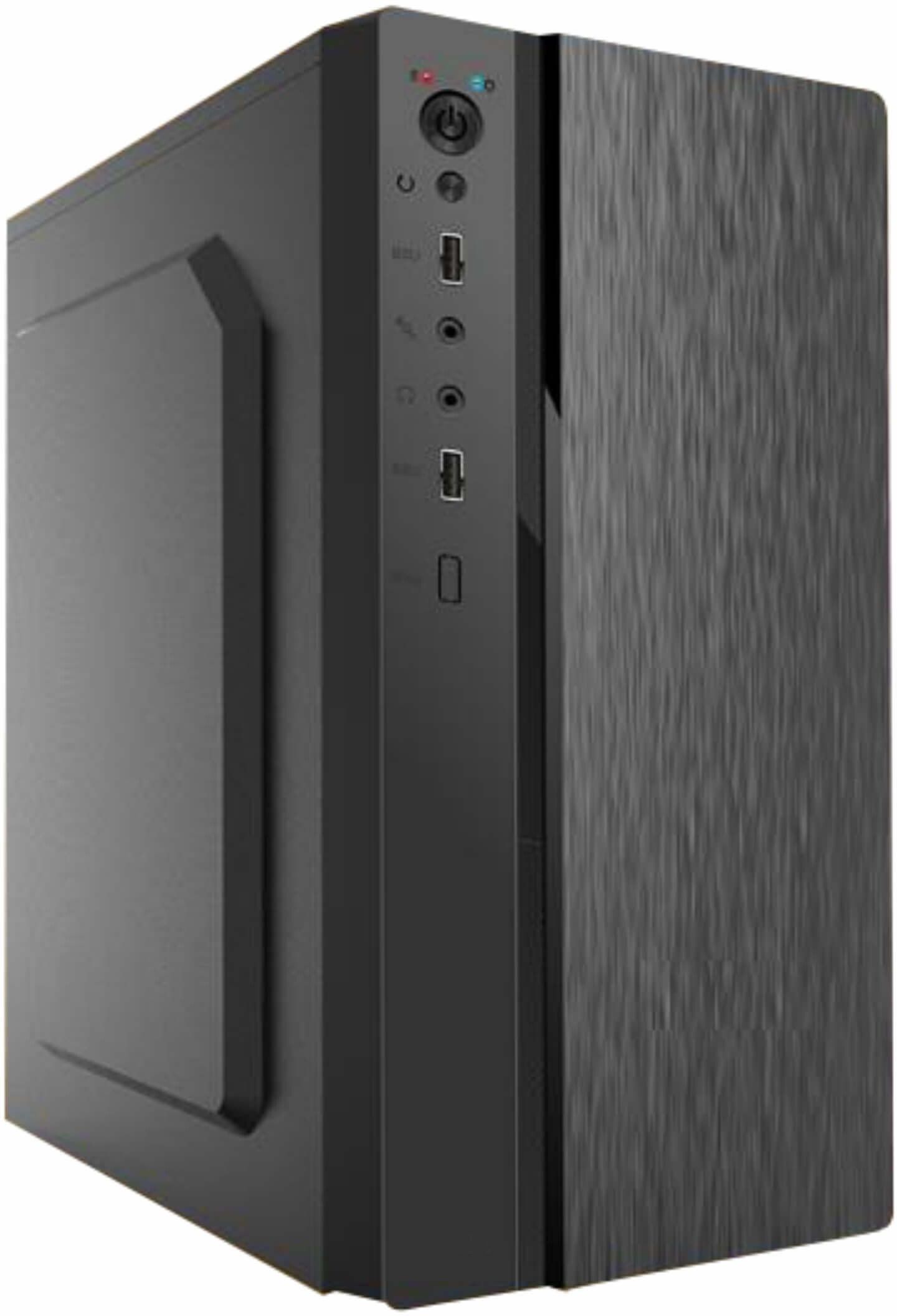 DZAB Assembled i3 550 Computer 4 GB 320 GB Foxin Core I3 550 (4 GB RAM/Intel Onboard Graphics/320 GB Hard Disk/64 GB SSD Capacity/Windows 10 Home (64-bit)/0.512 GB Graphics Memory) Mid Tower