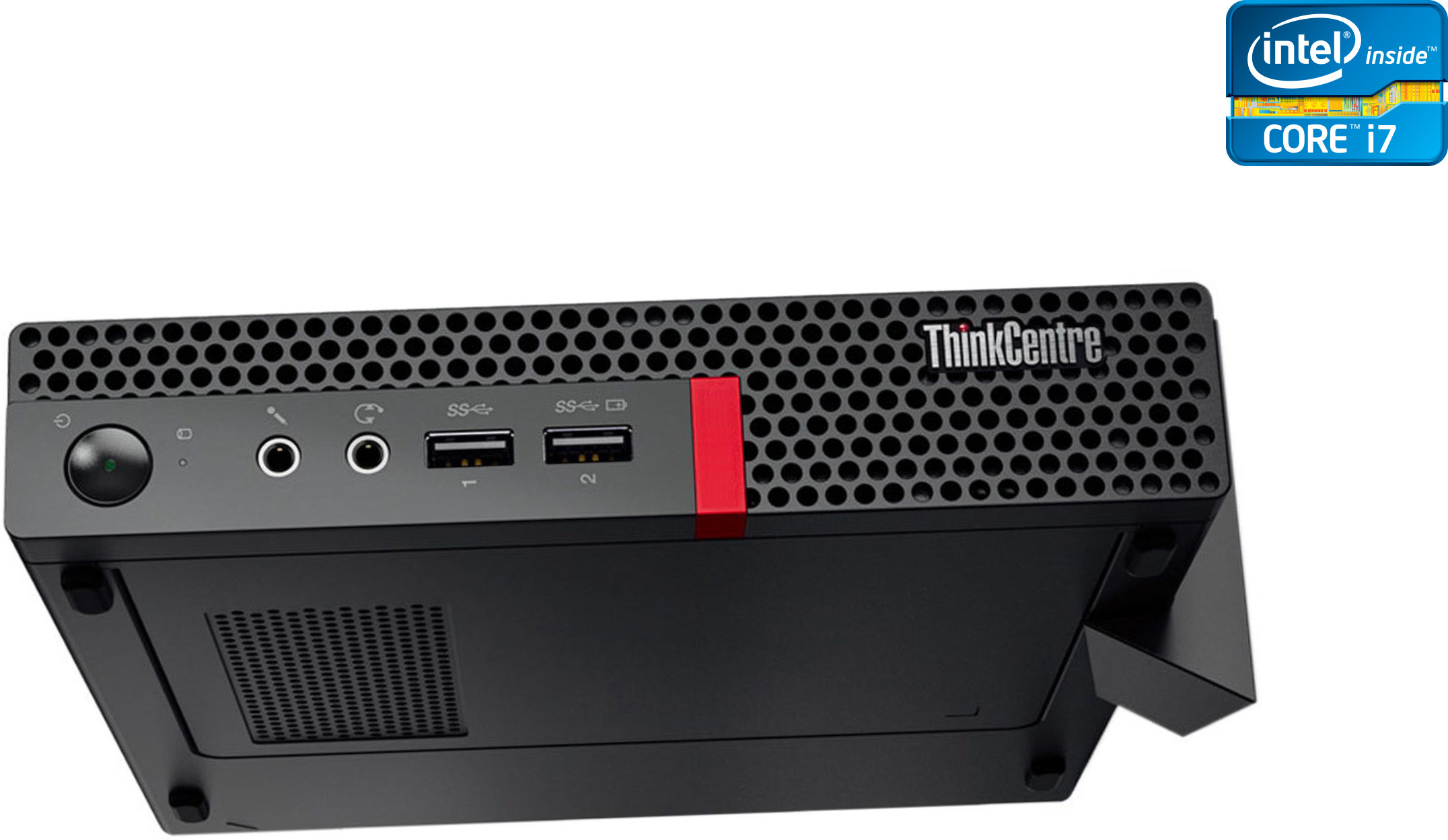 COMPUTER WIZARDS Core™ i7 (6th Generation) [8MB Cache, Up to 4.00 GHz] ThinkCentre Mini CPU [UPS] Lenovo Tiny PC - Intel Core i7-6700 Processor (32 GB RAM/Intel HD 530 Graphics/1 TB SSD Capacity/Windows 11 Pro) Gaming Tower with MS Office image 1