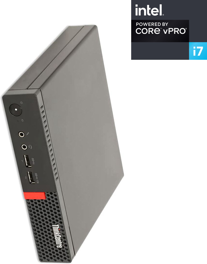 COMPUTER WIZARDS Intel® Core™ i7 (6th Gen) [8MB Cache, Up to 4.00 GHz] - ThinkCentre CPU [NFT] Core i7-6700 - LENOVO Tiny PC (32 GB RAM/Intel® UHD 4K Graphics/1 TB SSD Capacity/Windows 11 Pro) Mini Tower with MS Office image 1