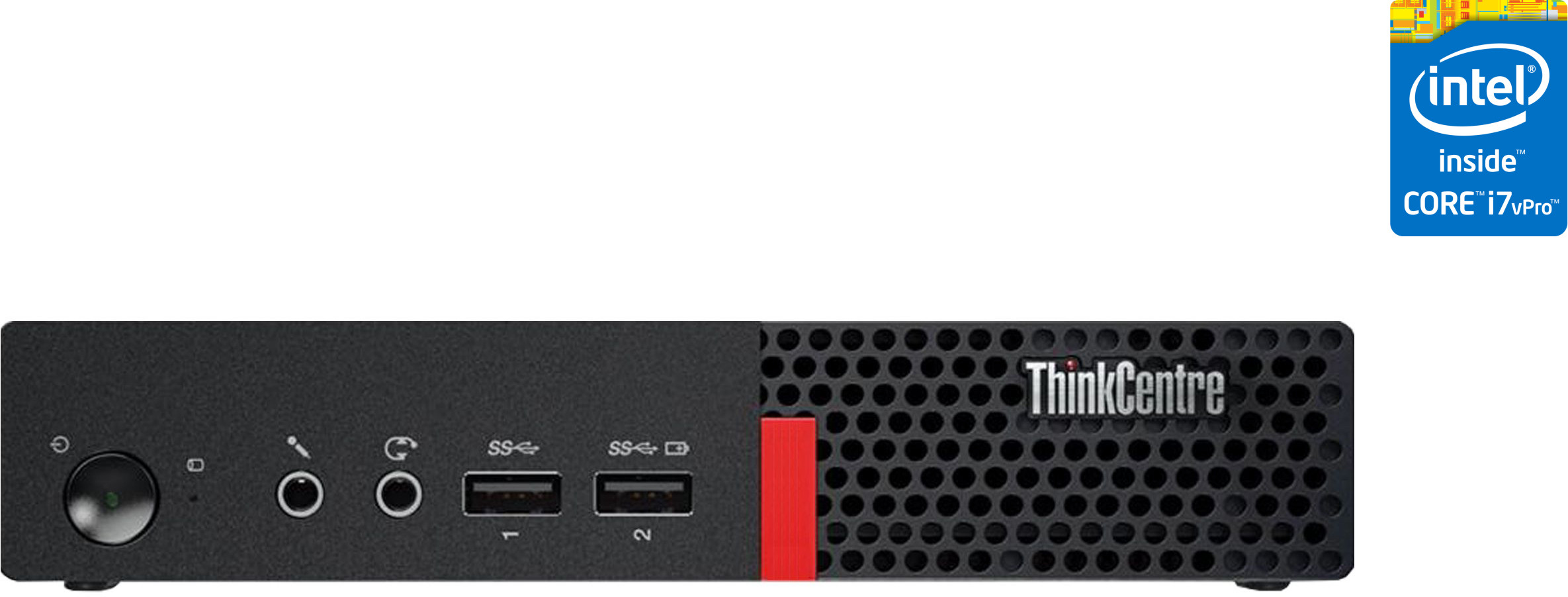NCS Intel Core i7-6700 - ThinkCentre Mini Desktop [VUV] Core™ i7 (6th Gen) Processor [8MB Cache, Up to 4.00 GHz] (32 GB RAM/Intel® UHD 530 4K Graphics/1 TB SSD Capacity/Windows 11 Pro) Mid Tower with MS Office image 1