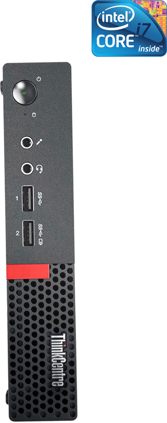 NCS Core™ i7-6700 [8MB Cache, Up to 4.00 GHz] - ThinkCentre Micro CPU [MIF] Lenovo Mini PC - Intel Core i7 (6th Generation) (32 GB RAM/Intel® Ultra HD 530 Graphics/1 TB SSD Capacity/Windows 11 Pro) Mini Gaming Tower with MS Office image 1