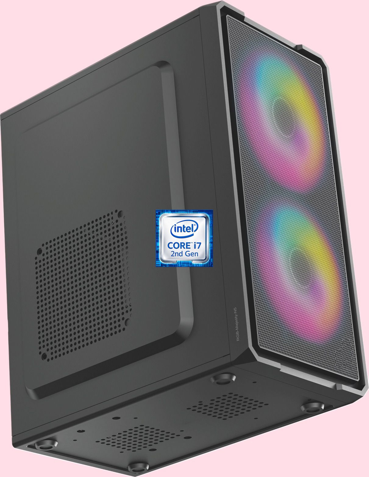 ShopSmart Core™ i7-2600 Processor [4 Cores, 8 Threads] [DFU-N5] RGB-Majesty-N5 | Gaming PC | Core i7 - 2600 Processor (8 GB RAM/Intel® HD 2000 Graphics/256 GB SSD Capacity/Windows 11 Pro) Mini Gaming Tower with MS Office-image-31