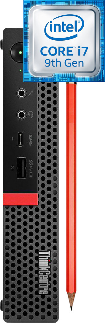 COMPUTER WORLD ThinkCentre Mini PC | Core i7-9700 [CWB] Intel Core i7 - 9700 [12M Cache, Up to 4.70 GHz] (32 GB RAM/Intel® UHD 630 Graphics/1 TB SSD Capacity/Windows 11 Pro) Mid Tower with MS Office image 1