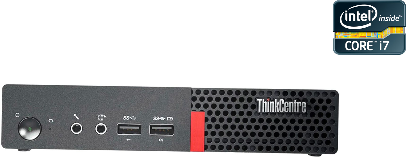NCS Core i7 (6th Generation) Processor - ThinkCentre Micro Desktop [TNE] Lenovo Tiny PC - Intel® Core™ i7-6700 [8MB Cache, Up to 4.00 GHz] (32 GB RAM/Intel® Ultra HD 530 4K Graphics/1 TB SSD Capacity/Windows 11 Pro) Mini Tower with MS Office image 1