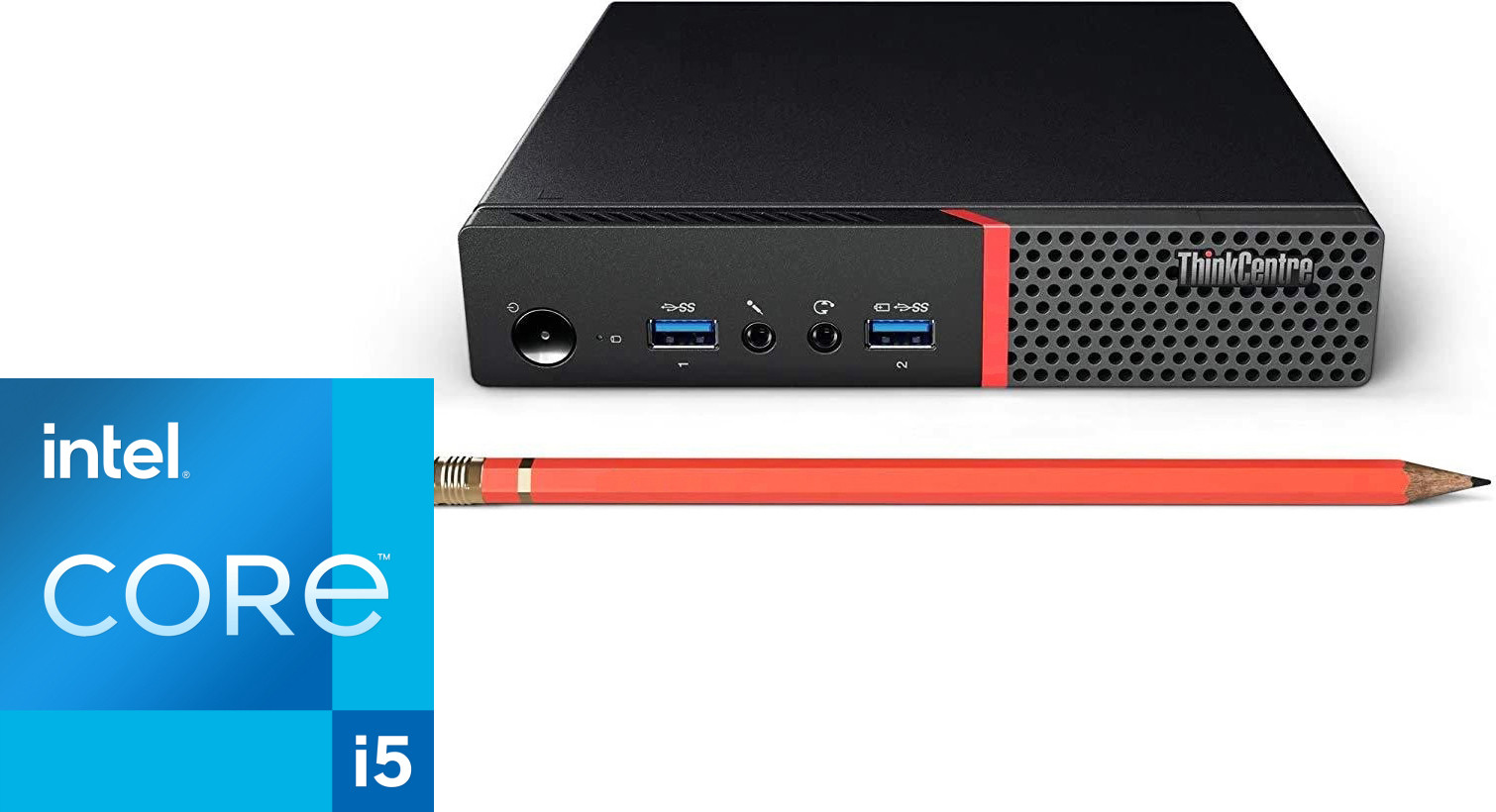 BESTYLISH ThinkCentre Tiny PC | i5-6500 Processor [6MB Smart Cache, 3.20 GHz] | S/N: BHDZA ThinkCentre Tiny PC - Intel® Core™ i5-6500 Processor (6th Generation) (16 GB RAM/Intel® HD 530 Graphics/1 TB SSD Capacity/Windows 11 Pro) Mini Tower with MS Office image 1