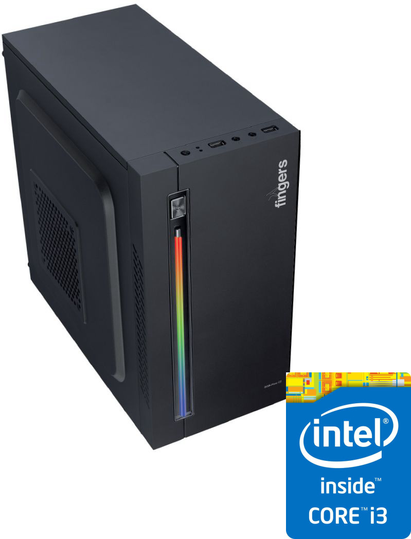 LATHOR Core i3-2120 Processor | 16GB RAM | 256GB SSD | 500GB HDD | RGB Flow C2 | KEPMW Intel® Core™ i3-2120 [3MB Cache, 3.30 GHz] (16 GB RAM/Intel® HD 2000 Graphics/500 GB Hard Disk/256 GB SSD Capacity/Windows 11 Home (64-bit)) Mid Tower with MS Office image 1