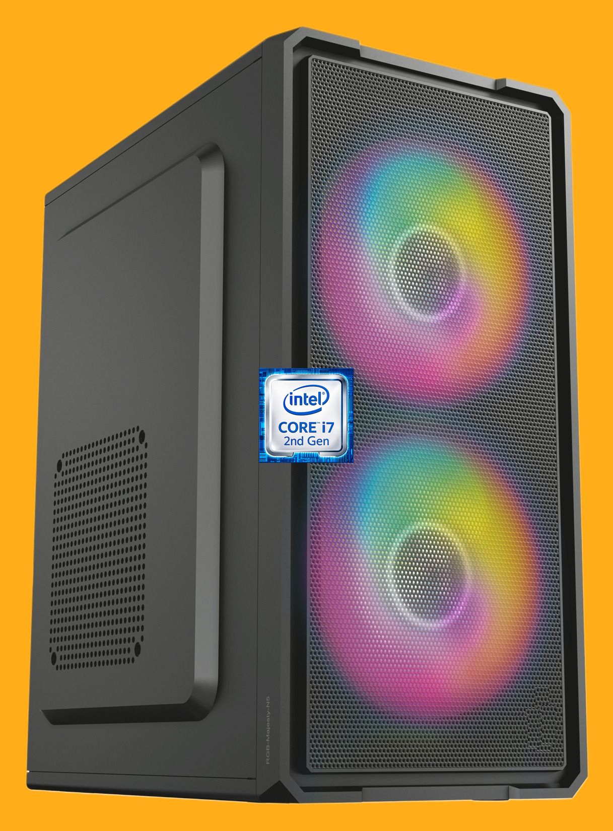 Shop New Core i7 - 2600 Processor [4 Cores, 8 Threads, Up to 3.80 GHz] [GSP-N5] Gaming PC with RGB Fans | Intel® Core™ i7-2600 Processor (8 GB RAM/Intel® HD Graphics/256 GB SSD Capacity/Windows 11 Pro) Mini Tower with MS Office-image-21