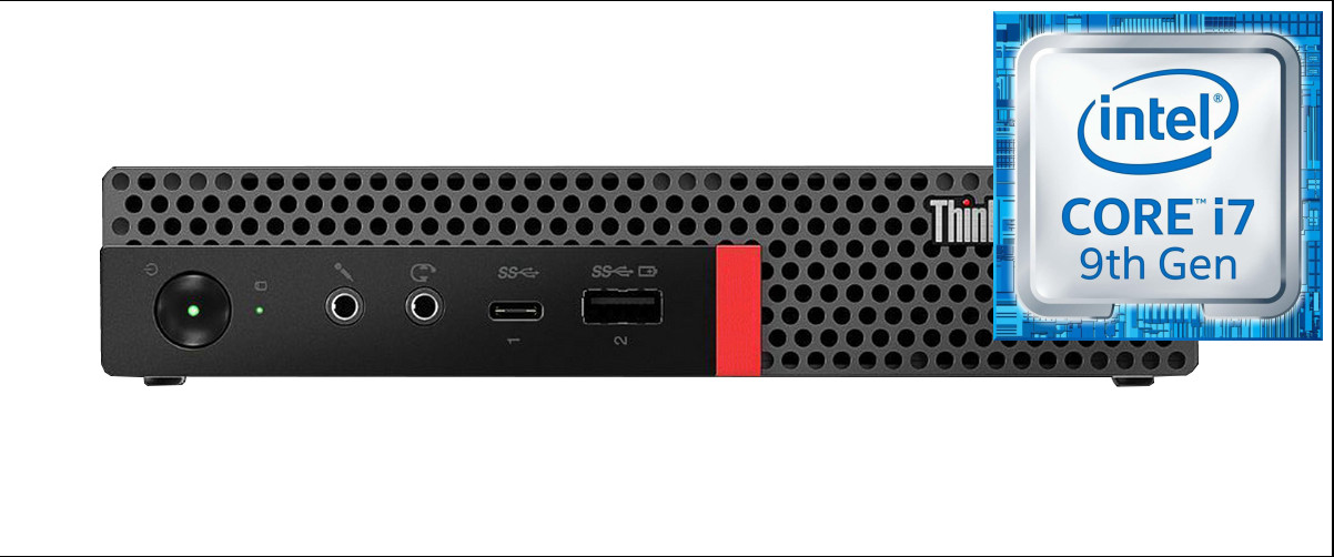 Longan Core i7 - 9700 | ThinkCentre Tiny PC [TPG] Intel® Core™ i7 (9th Gen) [8 Cores, 8 Threads, Upto 4.70 GHz] (32 GB RAM/Integrated Intel® UHD 4K 630 Graphics/1 TB SSD Capacity/Windows 11 Pro) Microtower with MS Office image 1