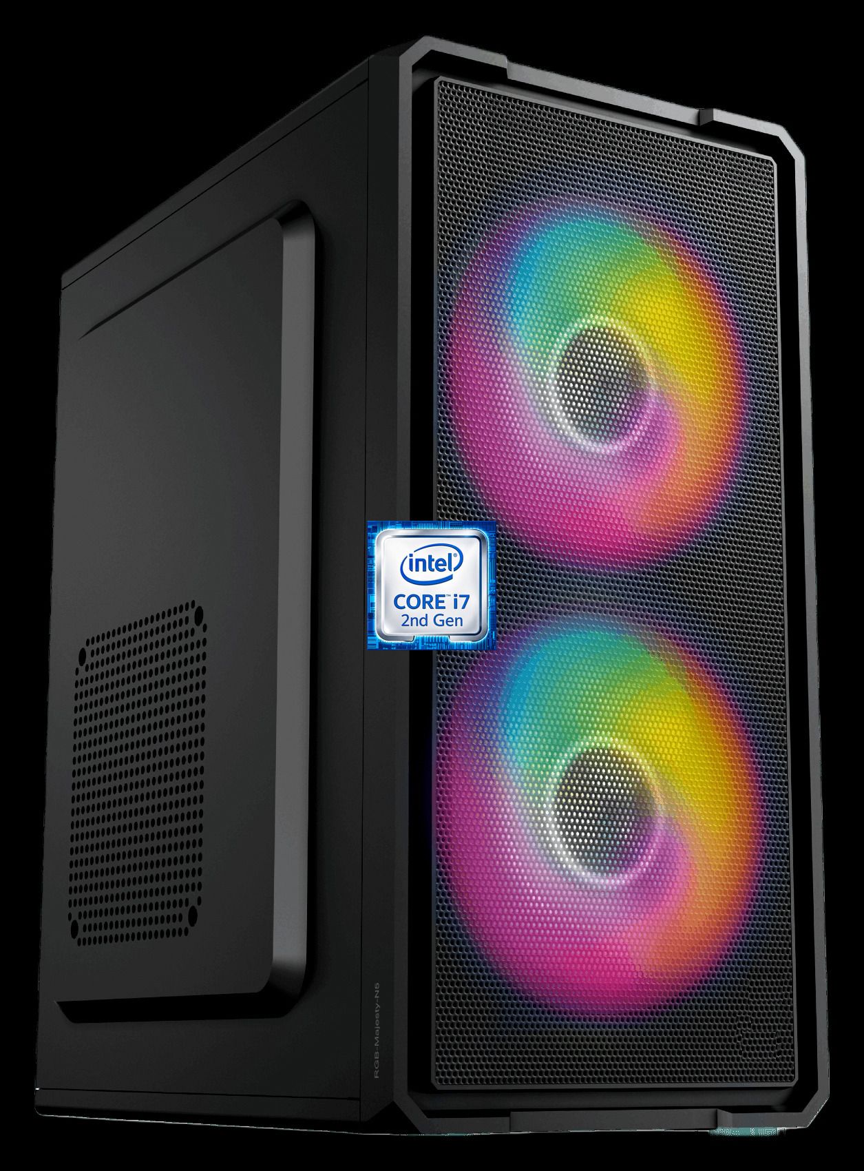 ODPRIDE Core™ i7-2600 Processor [ENU-N5] Dual RGB Fans | Gaming PC | Core™ i7 - 2600 Quad Core Processor (8 GB RAM/Intel® Ultra HD 2000 Graphics/256 GB SSD Capacity/Windows 11 Pro) Mini Gaming Tower with MS Office-image-21