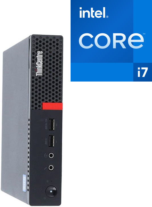COMPUTER WIZARDS Intel® Core™ i7 - 6700 - ThinkCentre Mini PC [IDF] Core i7 (6th Gen) Processor [8MB Cache, Up to 4.00 GHz] - LENOVO Tiny PC (32 GB RAM/Intel® Ultra HD 530 4K Graphics/1 TB SSD Capacity/Windows 11 Pro) Mini Tower with MS Office image 1