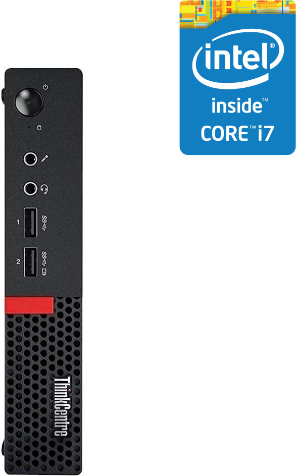 NCS Intel® Core™ i7-6700 - ThinkCentre Micro CPU [YUQ] Core i7 (6th Generation) [8MB Cache, Up to 4.00 GHz] - Mini PC (32 GB RAM/Intel® UHD 530 4K Graphics/1 TB SSD Capacity/Windows 11 Pro) Microtower with MS Office image 1