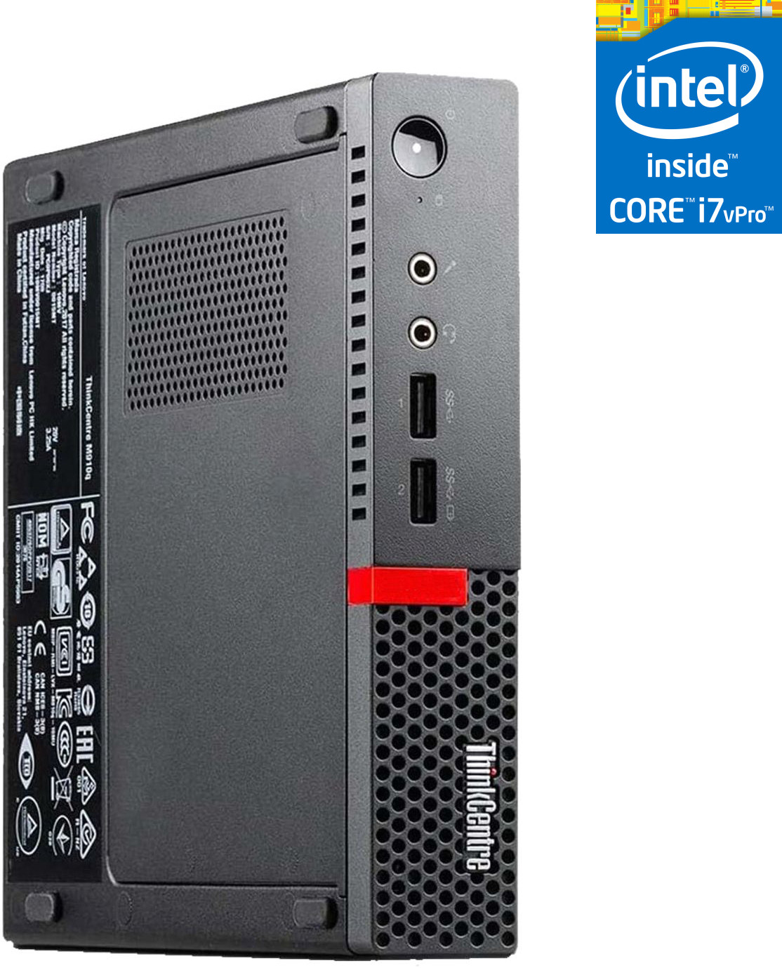 NCS Core™ i7 (6th Gen) [8MB Cache, Up to 4.00 GHz] - ThinkCentre Tiny CPU [YXE] Lenovo Tiny PC - Intel Core i7-6700 (32 GB RAM/Intel UHD 530 4K Graphics/1 TB SSD Capacity/Windows 11 Pro) Mini Tower with MS Office image 1