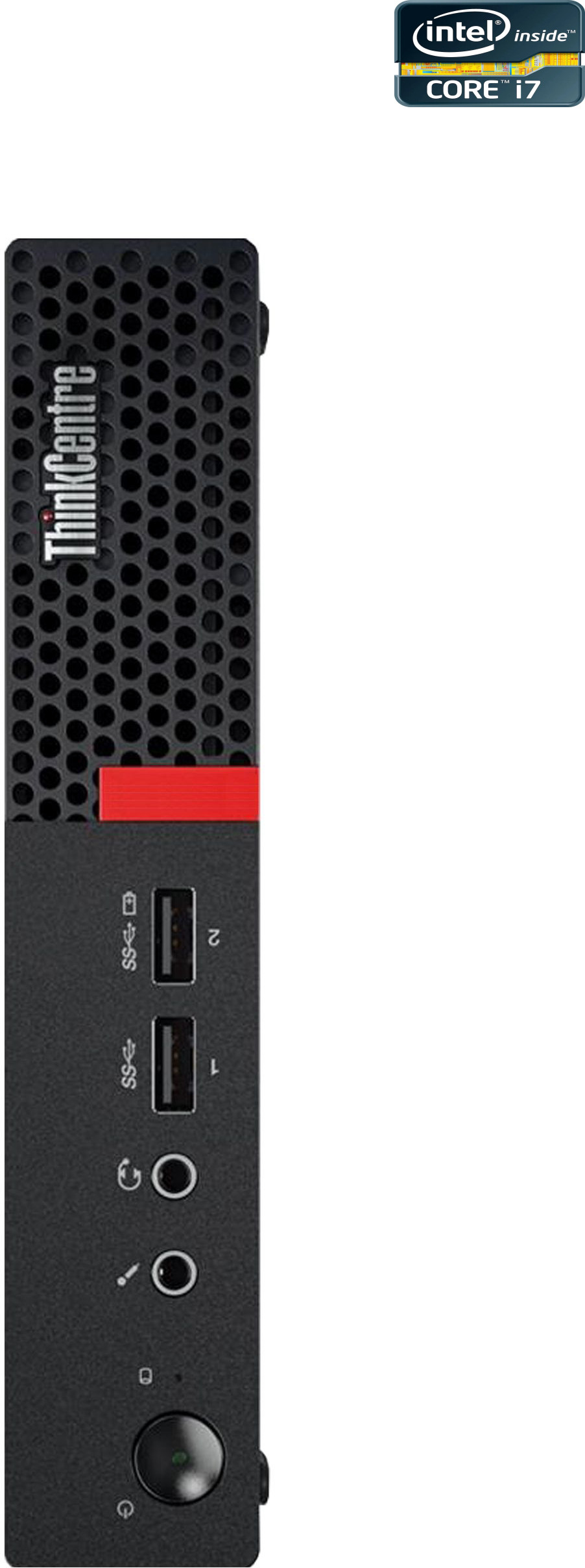 NCS (NIDHI COMPUTER SOLUTIONS) Intel® Core™ i7-6700 Processor [4 Cores, 8 Threads] - ThinkCentre CPU [RQV] Core i7-6700 Processor [4 Cores, 8 Threads, 3.40 GHz] (32 GB RAM/Intel® UHD 530 4K Graphics/1 TB SSD Capacity/Windows 11 Pro) Mini Tower with MS Office image 1