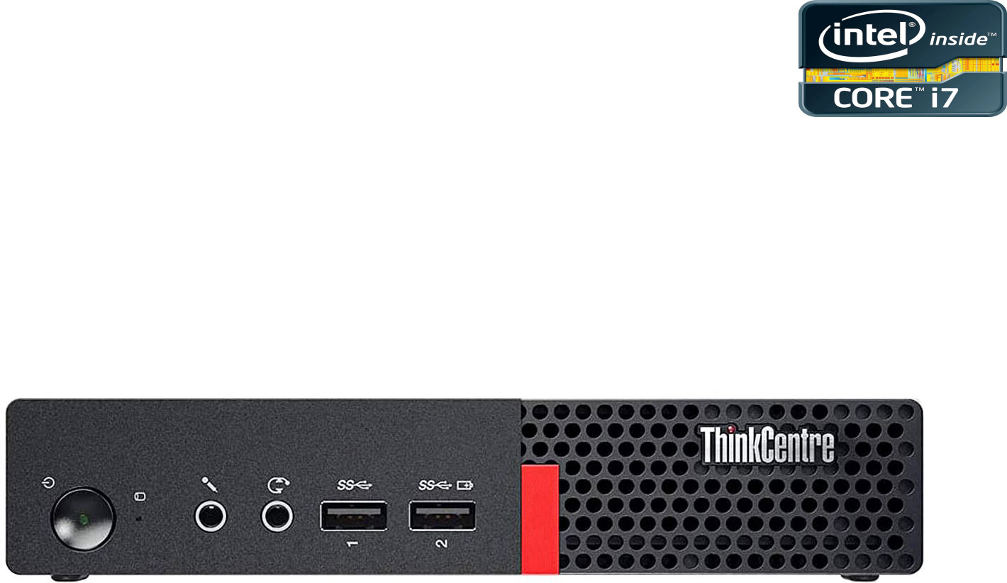 NCS Core i7-6700 Processor [4 Cores, 8 Threads, 3.40 GHz] - ThinkCentre CPU [IEX] Intel® Core™ i7 (6th Generation) [4 Cores, 8 Threads] - Lenovo Mini PC (32 GB RAM/Intel HD 530 4K Graphics/1 TB SSD Capacity/Windows 11 Pro) Mini Gaming Tower with MS Office image 1