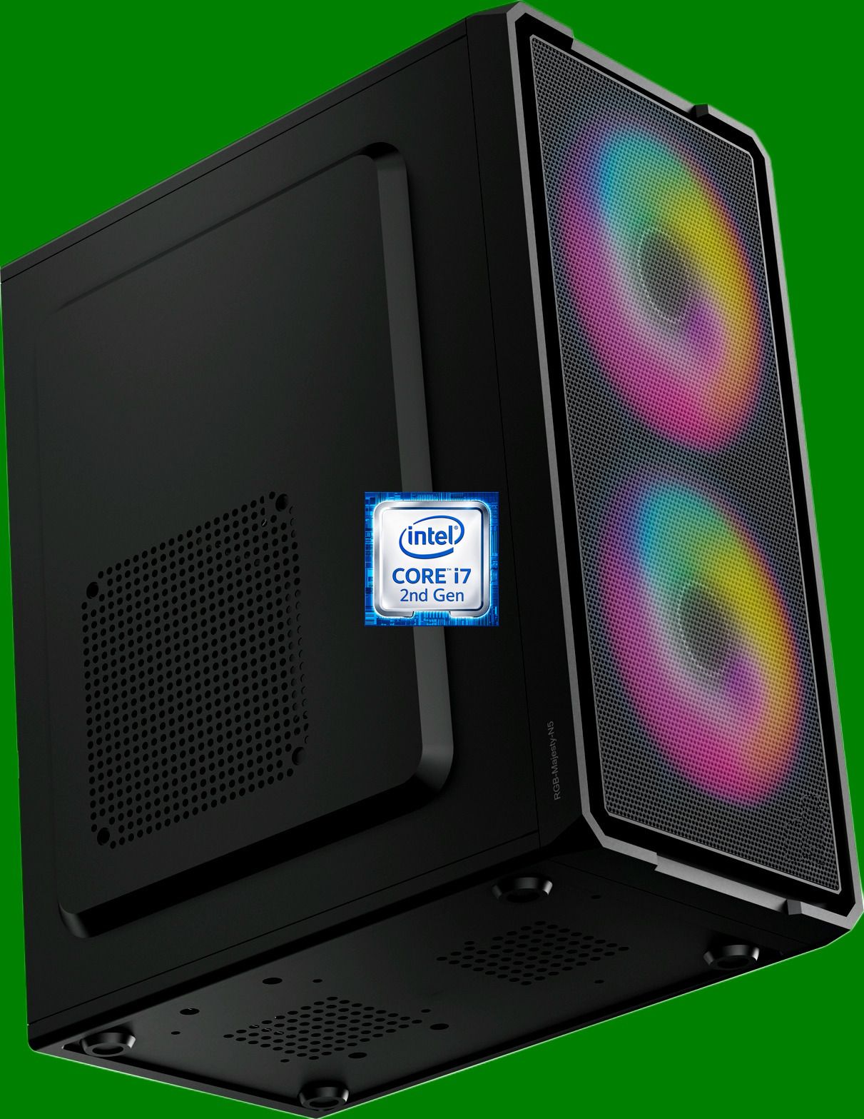ODPRIDE Core i7 (2nd Gen) Quad Core Processor [8MB Cache, Up to 3.80 GHz] [JAL-N5] Intel Core i7-2600 Processor | Gaming PC | RGB-Majesty-N5 (8 GB RAM/Intel Ultra HD 2000 Graphics/256 GB SSD Capacity/Windows 11 Pro) Mini Tower with MS Office-image-36