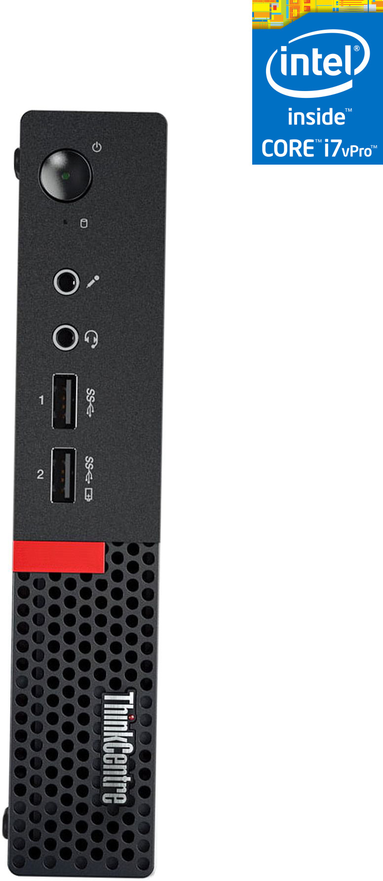 NCS Core™ i7 (6th Generation) Processor - ThinkCentre Tiny PC [QHE] Intel Core i7-6700 [8MB Cache, Up to 4.00 GHz] (32 GB RAM/Intel Ultra HD 530 Graphics/1 TB SSD Capacity/Windows 11 Pro) Mid Tower with MS Office image 1