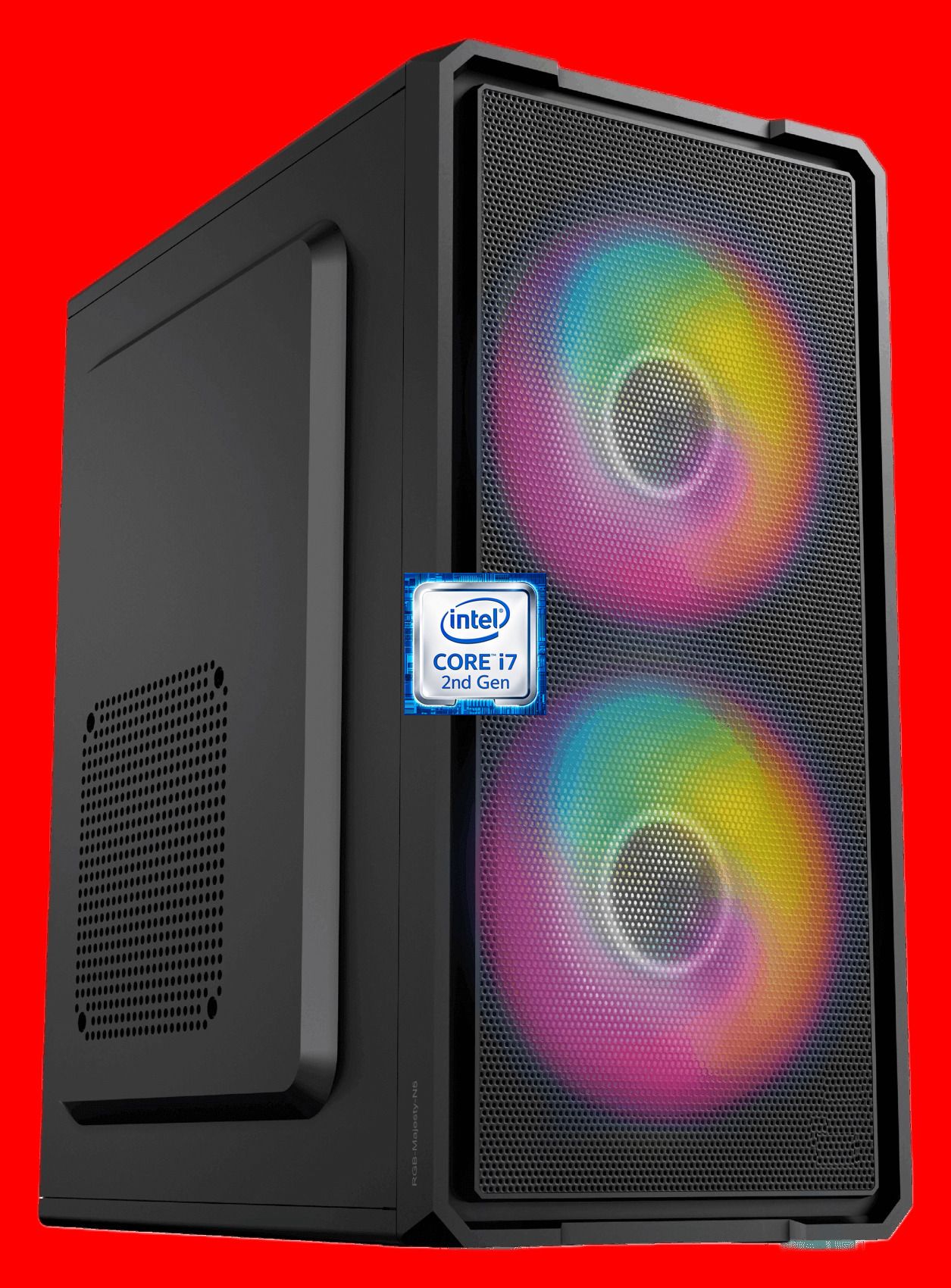 ShopSmart Core i7 - 2600 Quad Core Processor [8MB Cache, 3.40 GHz] [DHF-N5] Gaming PC | RGB-Majesty-N5 | Intel Core i7-2600 Quad Core Processor (8 GB RAM/Intel® UHD 2000 Graphics/256 GB SSD Capacity/Windows 11 Pro) Mini Tower with MS Office-image-29