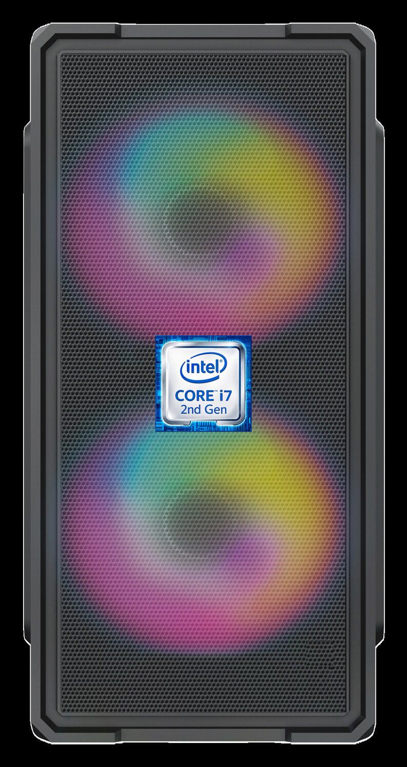 Longan Core™ i7 (2nd Gen) [4 Cores, 8 Threads, 8MB Cache, Up to 3.80 GHz] [FBL-N5] Gaming Desktop with RGB Fans | Core i7-2600 Quad Core Processor (8 GB RAM/Intel HD 4K Graphics/256 GB SSD Capacity/Windows 11 Pro) Mid Tower with MS Office-image-9