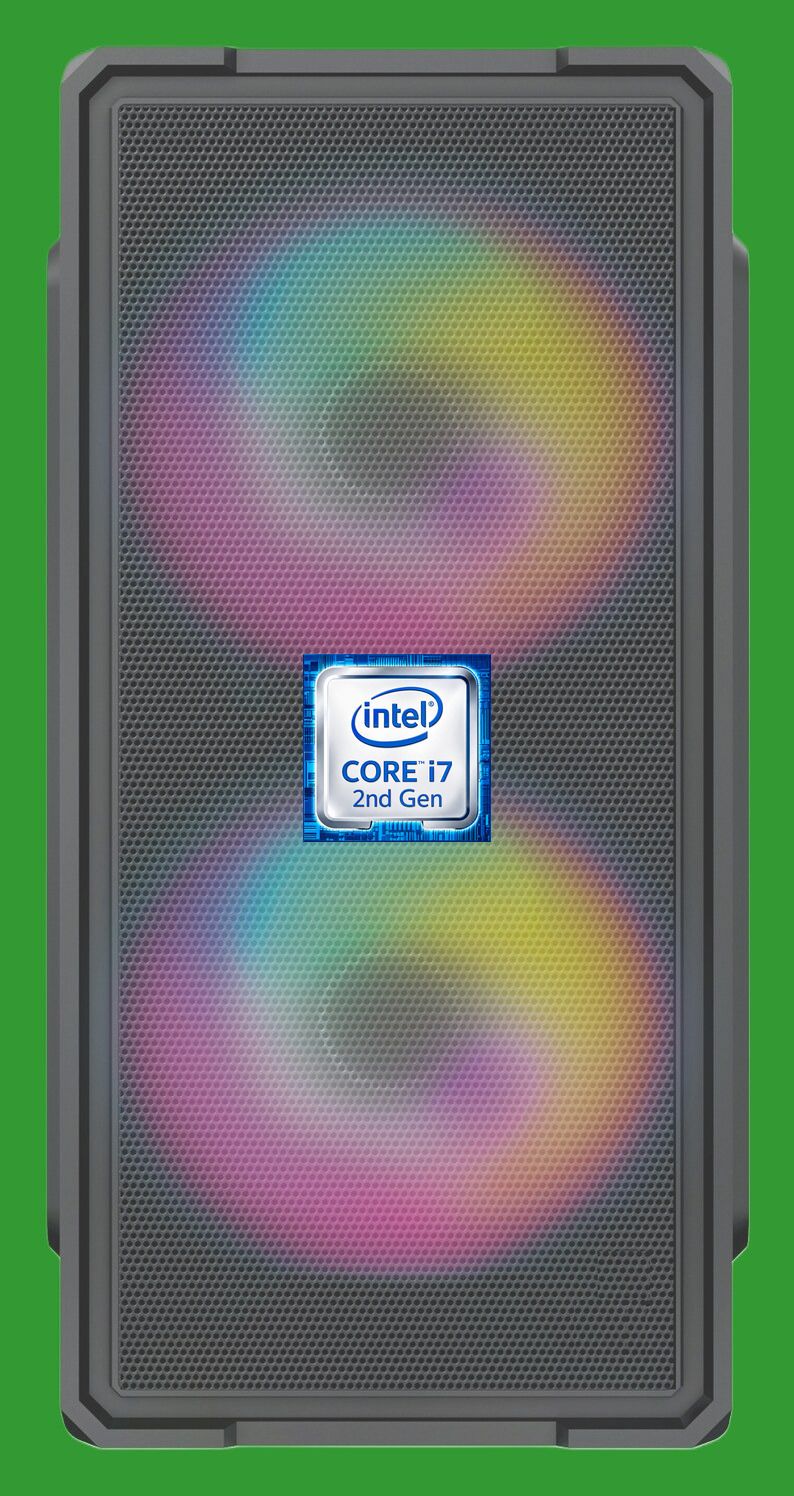 Hayyo Core i7 (2nd Gen) Quad Core Processor [8MB Smart Cache, 3.40 GHz] [DEL-N5] RGB-Majesty-N5 | Intel Core i7-2600 Processor (8 GB RAM/Intel® UHD 2000 Graphics/256 GB SSD Capacity/Windows 11 Pro) Mini Tower with MS Office-image-26