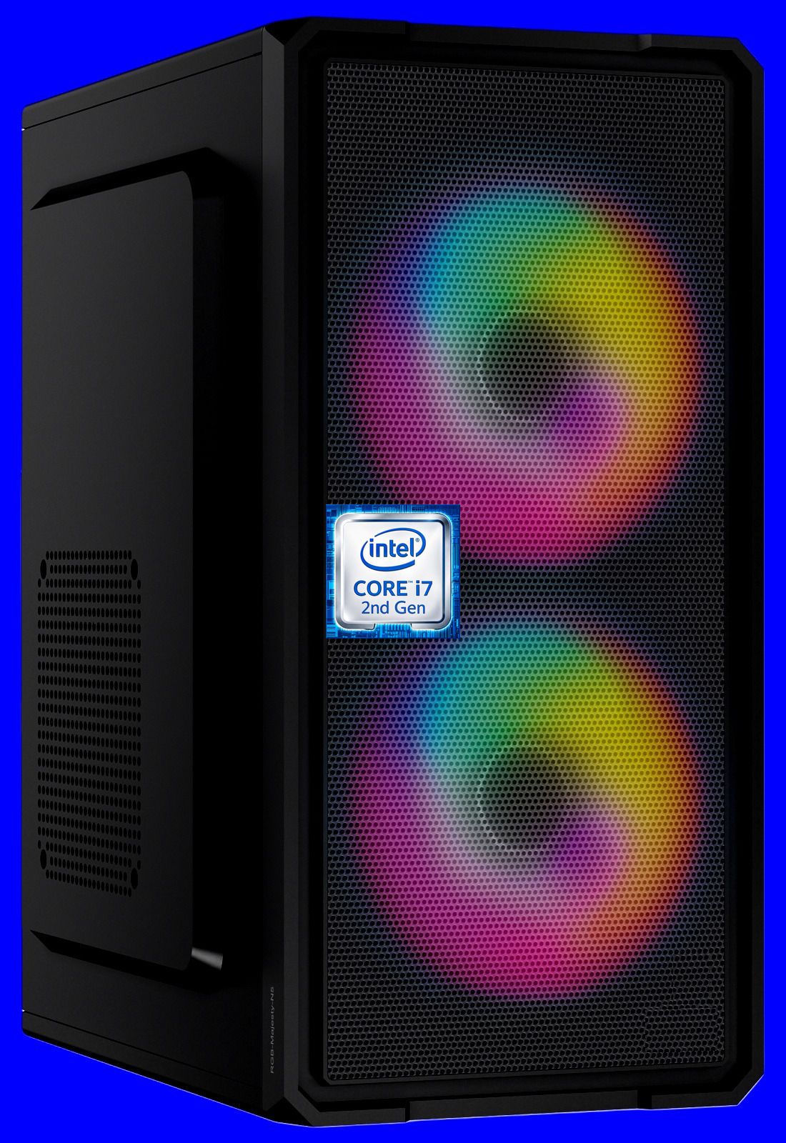 ShopSmart Core™ i7-2600 Processor [8MB Cache, Up to 3.80 GHz] [IPU-N5] Core i7 - 2600 Quad Core Processor | Gaming PC | RGB-Majesty-N5 (8 GB RAM/Intel® UHD Graphics/256 GB SSD Capacity/Windows 11 Pro) Mini Gaming Tower with MS Office-image-44